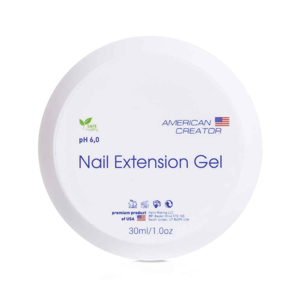 Nail extension gel