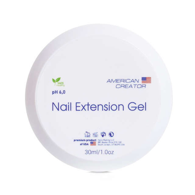 Nail extension gel